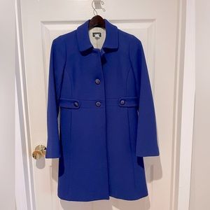 J-Crew Lady Day Long Coat In Italian Double Cloth Wool and Thinsulin Lining